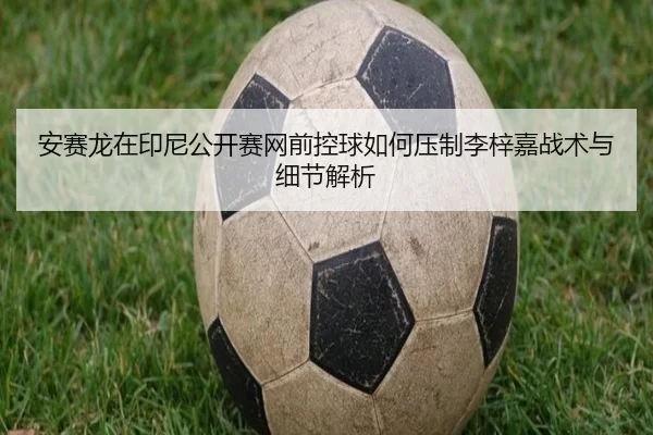 安赛龙在印尼公开赛网前控球如何压制李梓嘉战术与细节解析
